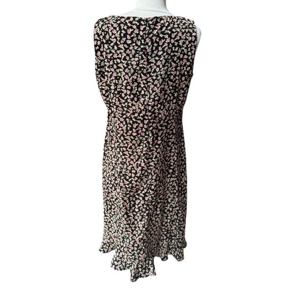 1980s/90s Danny & Nicole Ditsy Floral Cottagecore Dress w/Slight Ruffle Hem‎ - Picture 5 of 6